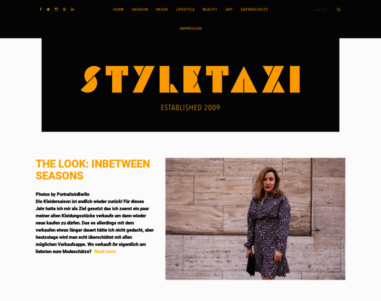Style-taxi.com thumbnail