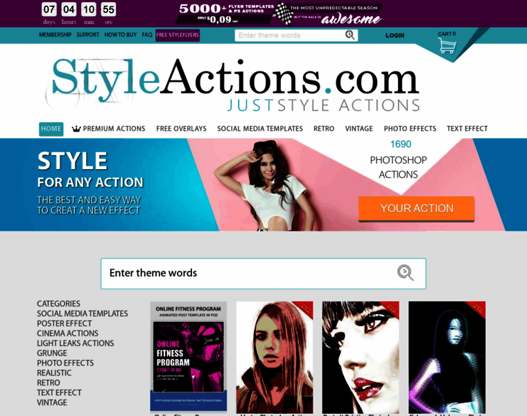 Styleactions.com thumbnail