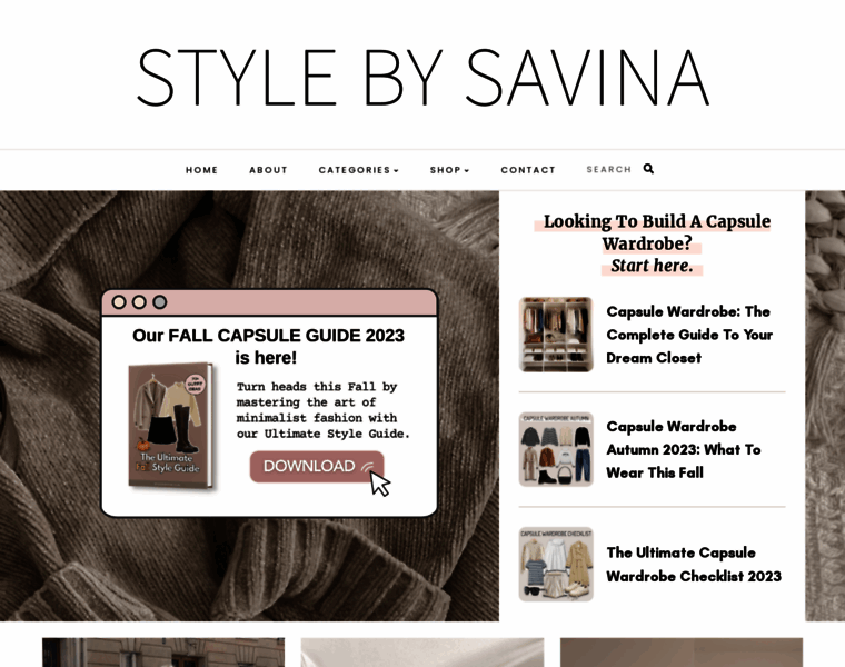 Stylebysavina.com thumbnail