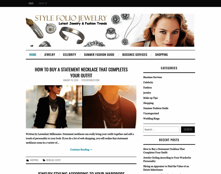 Stylefoliojewelry.com thumbnail