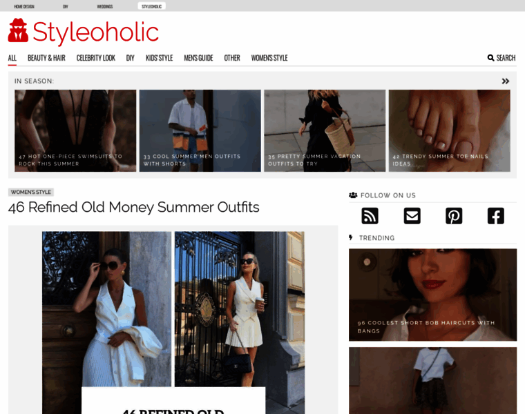 Styleoholic.com thumbnail