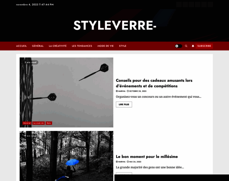 Styleverre.fr thumbnail