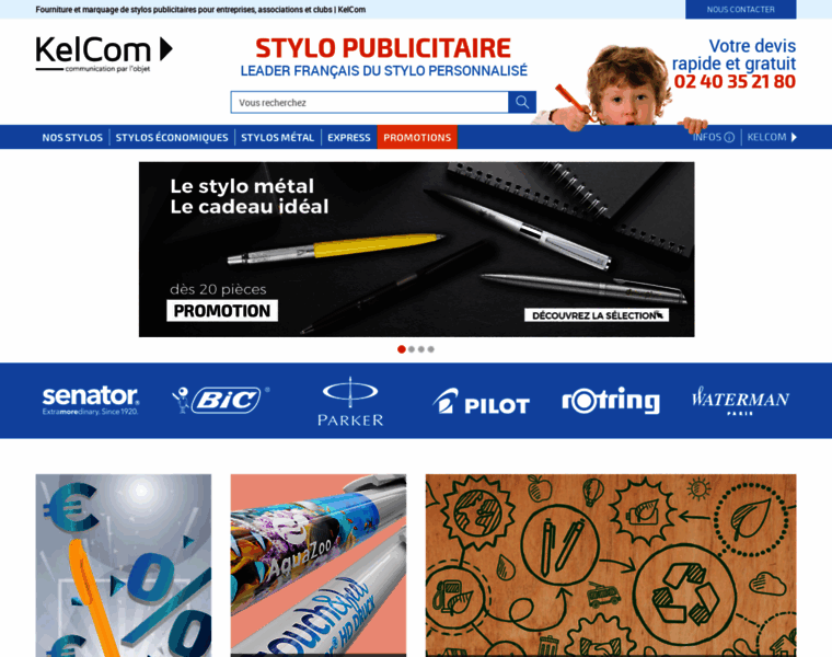 Stylos-publicitaires-pro.com thumbnail