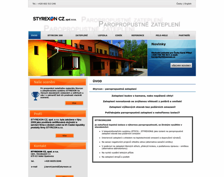 Styrexon.cz thumbnail