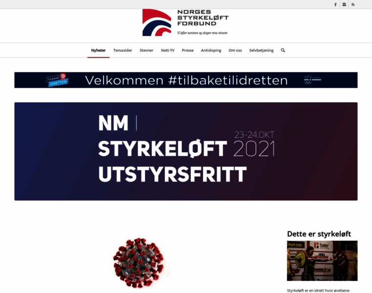 Styrkeloft.no thumbnail