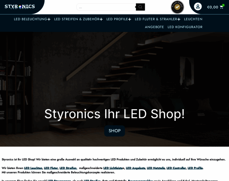 Styronics.at thumbnail