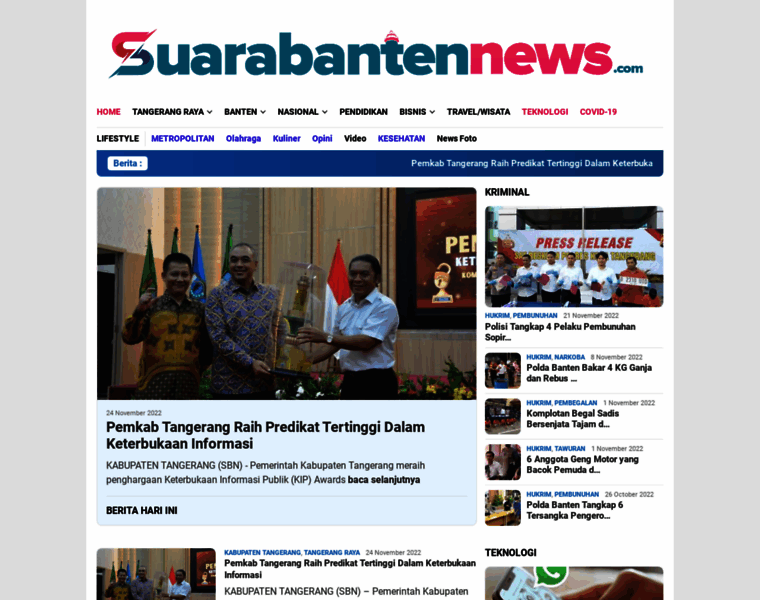 Suarabantennews.com thumbnail