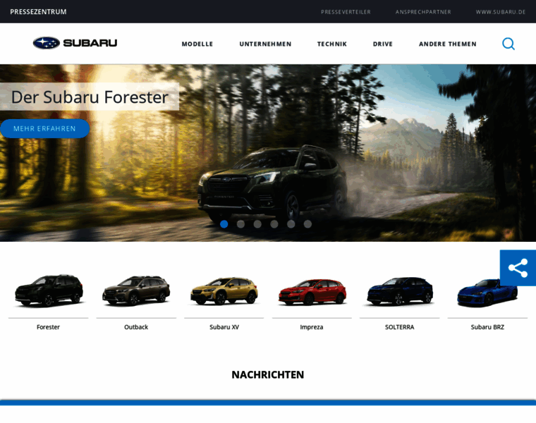 Subaru-presse.de thumbnail