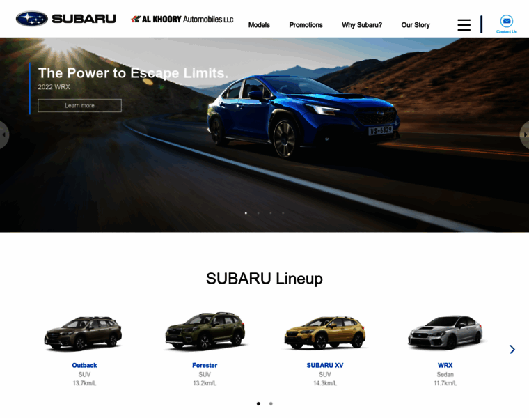 Subaru-uae.com thumbnail