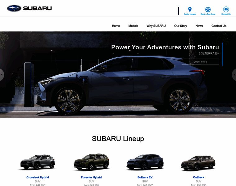 Subaru.com.mt thumbnail