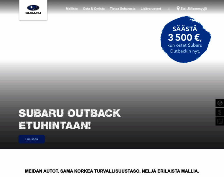 Subaru.fi thumbnail