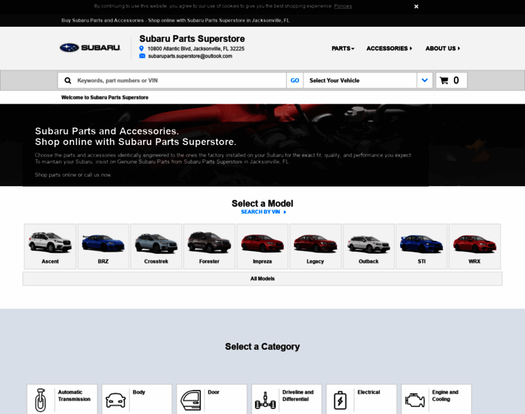 Subarupartssuperstore.com thumbnail