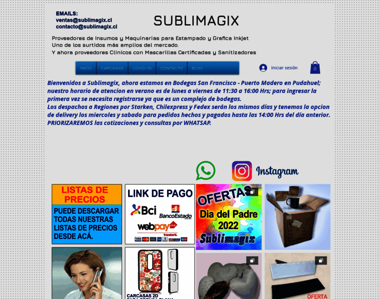 Sublimagix.cl thumbnail