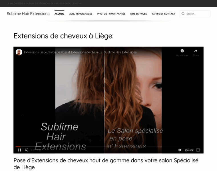 Sublime-hair-extensions.be thumbnail