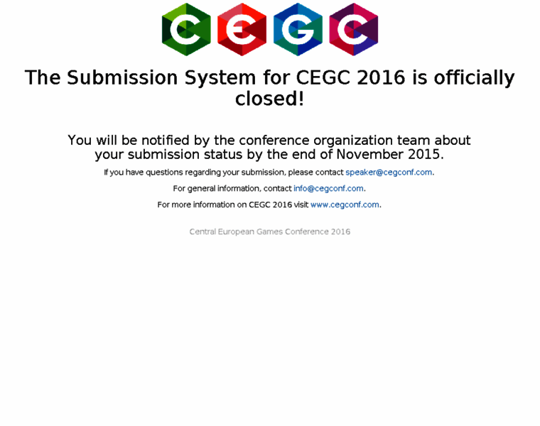 Submit.cegconf.com thumbnail