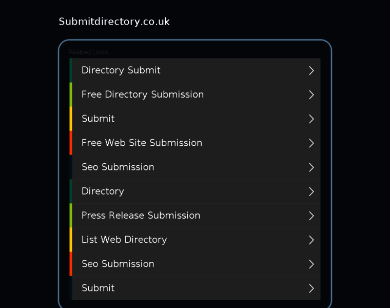 Submitdirectory.co.uk thumbnail