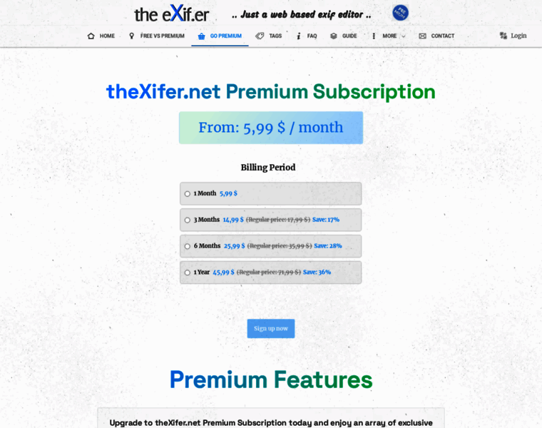 Subscriptions.thexifer.net thumbnail