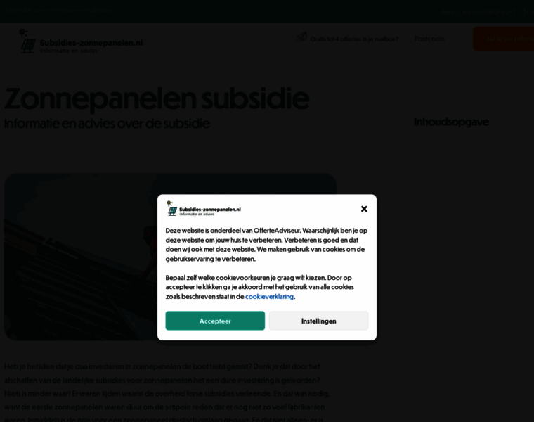 Subsidies-zonnepanelen.nl thumbnail