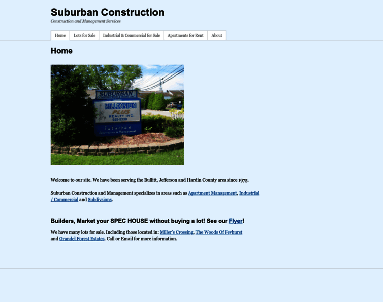 Suburban-construction.com thumbnail