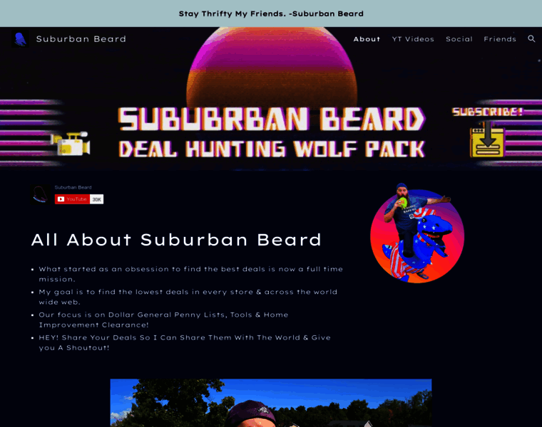 Suburbanbeard.com thumbnail
