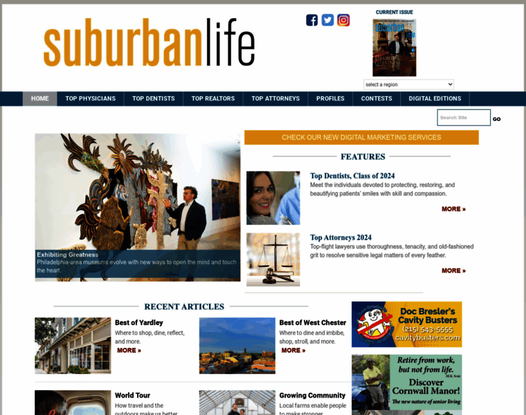 Suburbanlifemagazine.com thumbnail