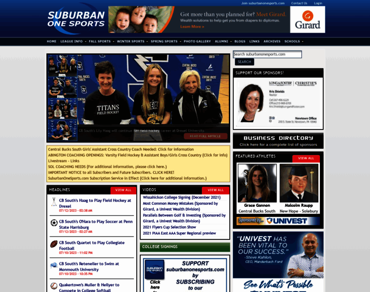 Suburbanonesports.com thumbnail