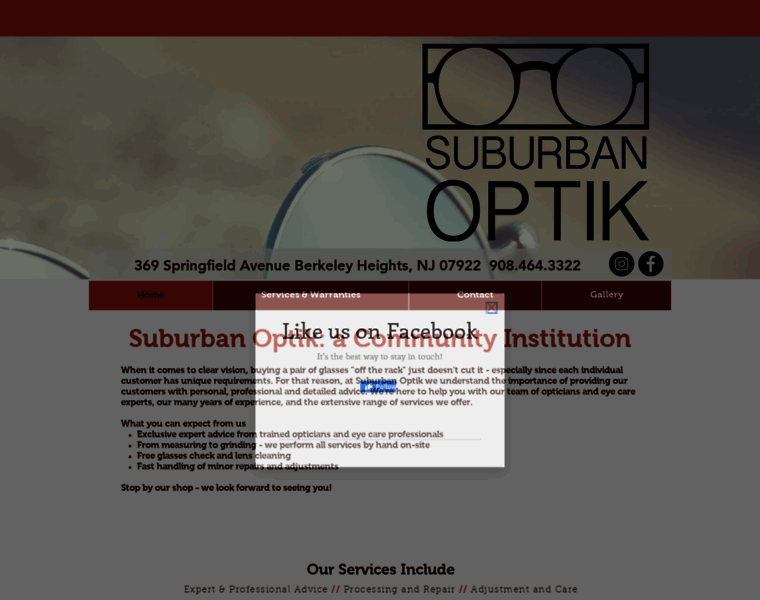 Suburbanoptik.com thumbnail