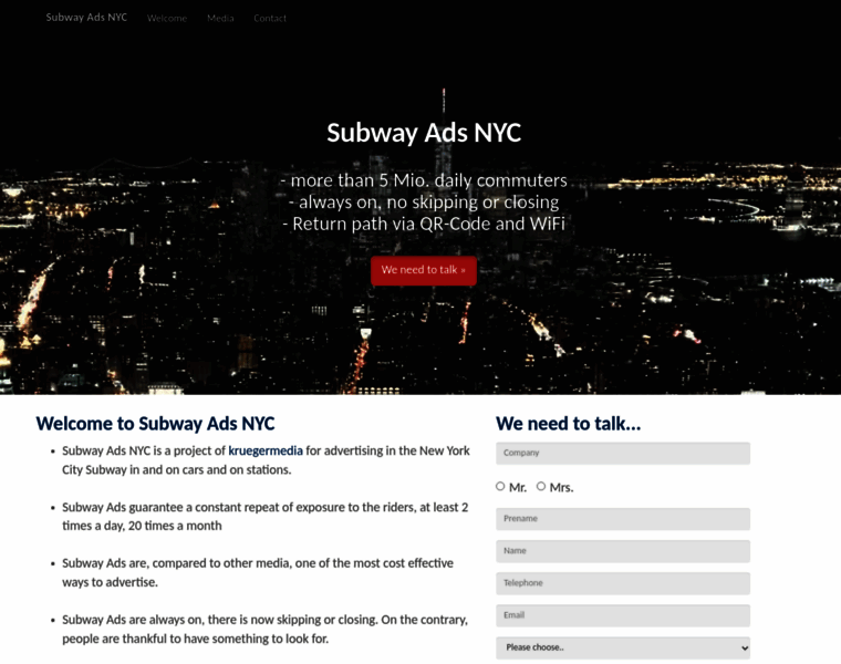 Subway-ads.com thumbnail