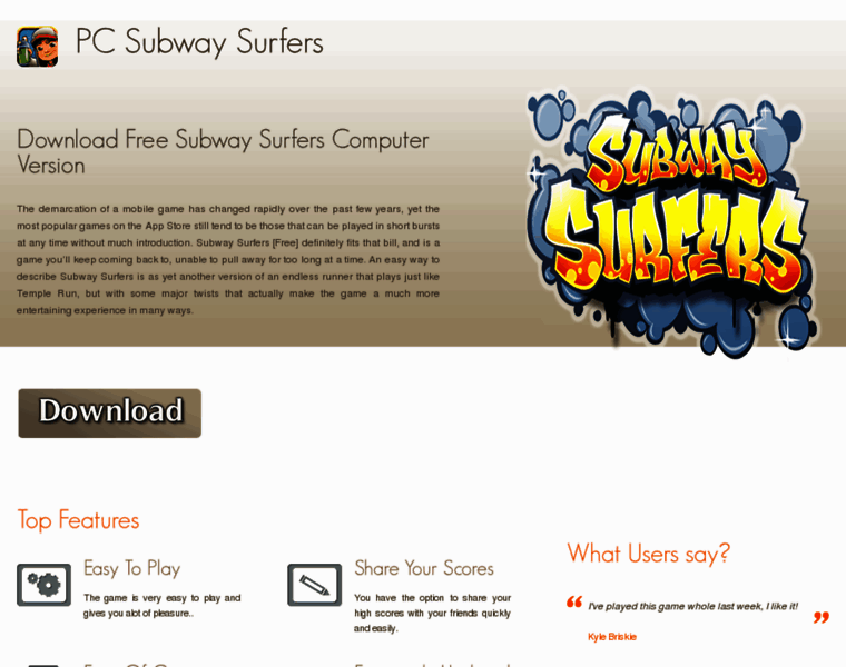 Subwaysurfers.me thumbnail