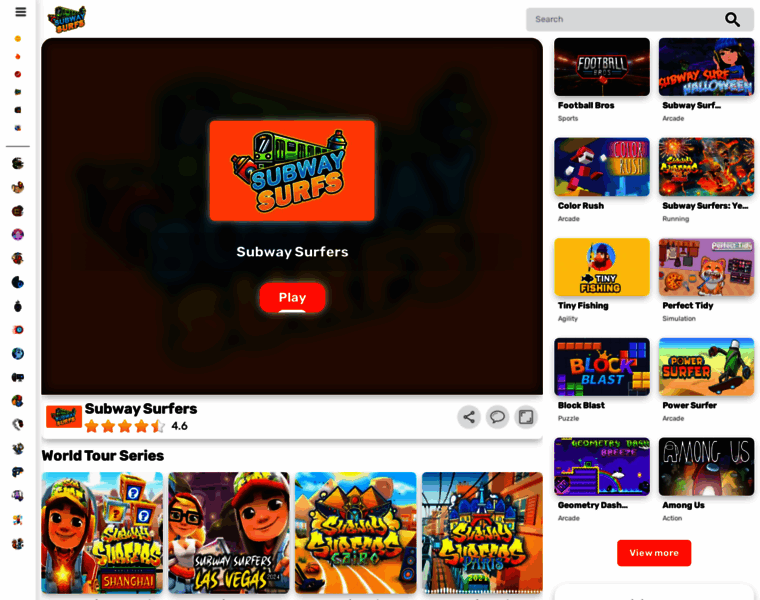 Subwaysurfs.io thumbnail Subwaysurfs.io thumbnail