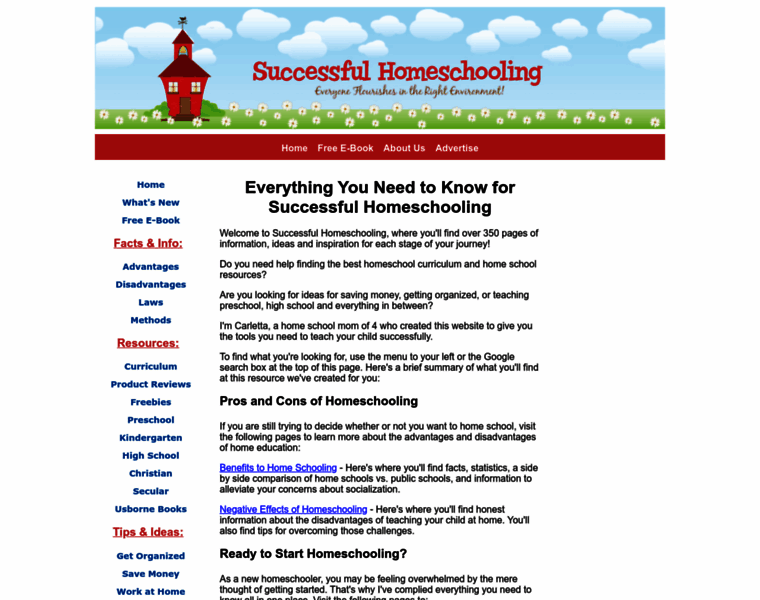 Successful-homeschooling.com thumbnail