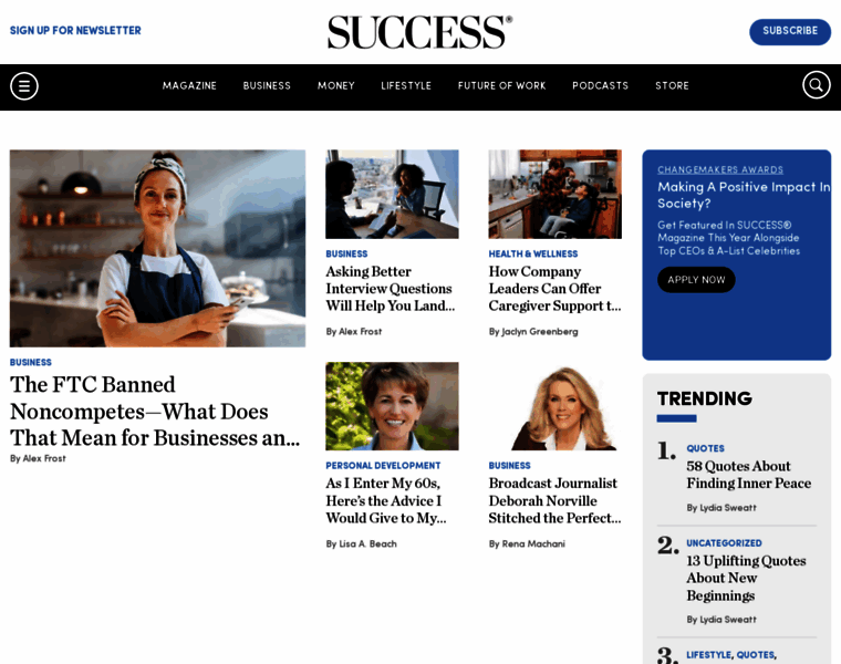 Successmagazine.com thumbnail