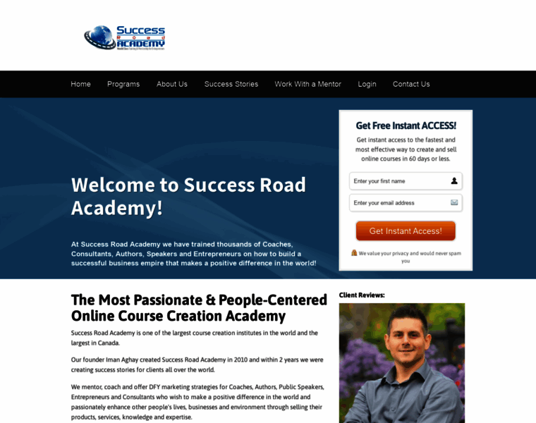Successroadacademy.com thumbnail
