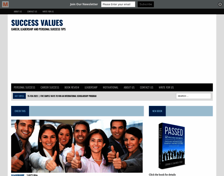 Successvalues.com thumbnail