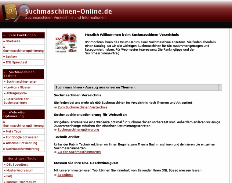 Suchmaschinen-online.de thumbnail