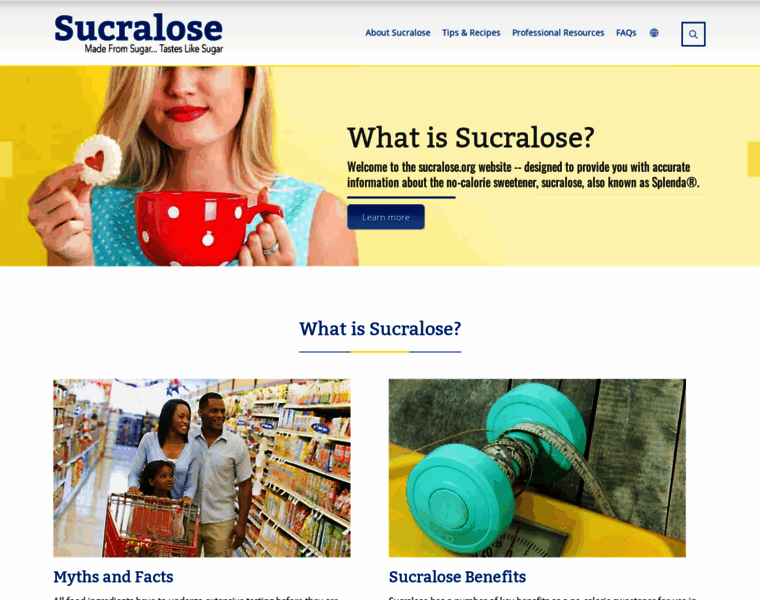 Sucralose.org thumbnail