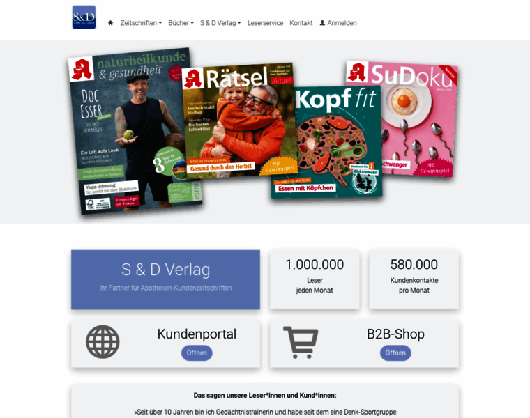 Sud-verlag.de thumbnail