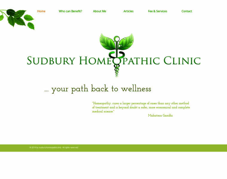 Sudburyhomeopathicclinic.com thumbnail