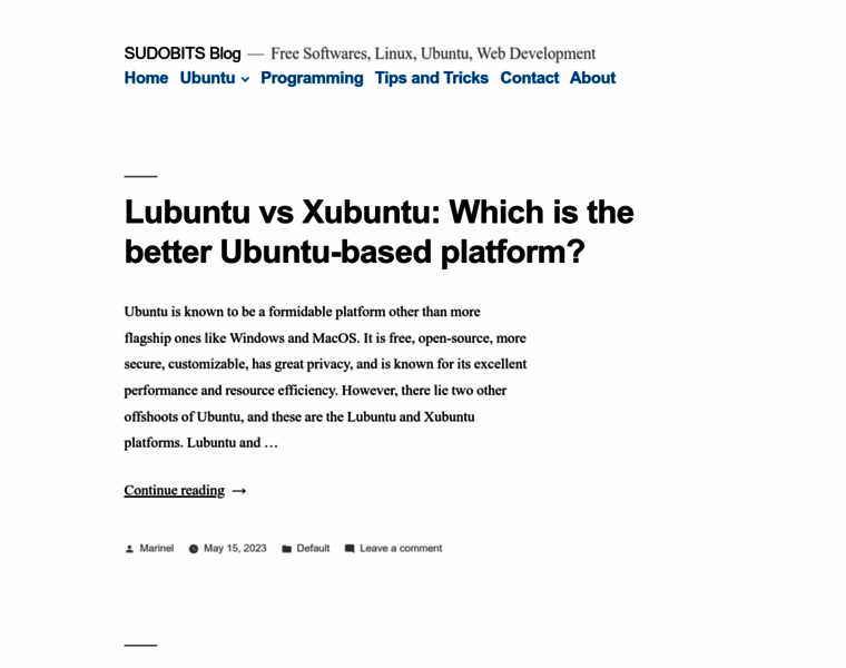 Sudobits.com thumbnail