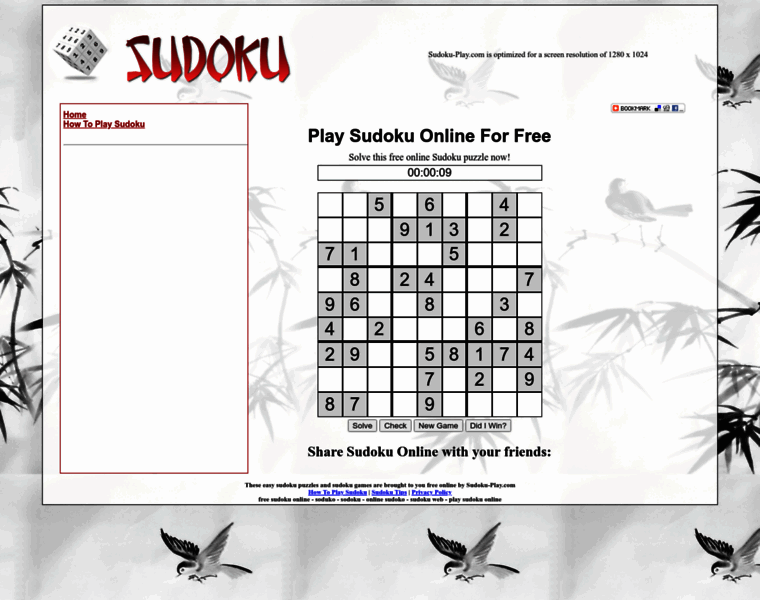 Sudoku-play.com thumbnail