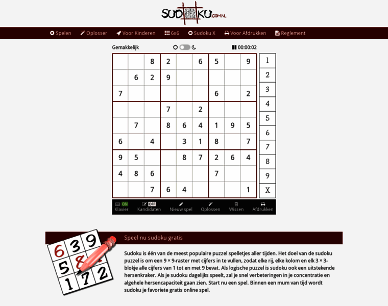Sudoku.com.nl thumbnail