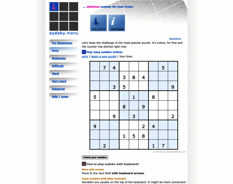 Sudoku.menu thumbnail