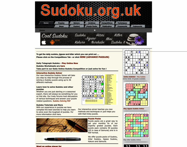 Sudoku.org.uk thumbnail