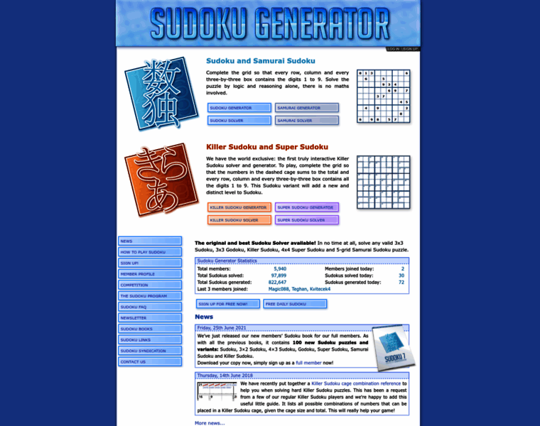 Sudokugenerator.com thumbnail