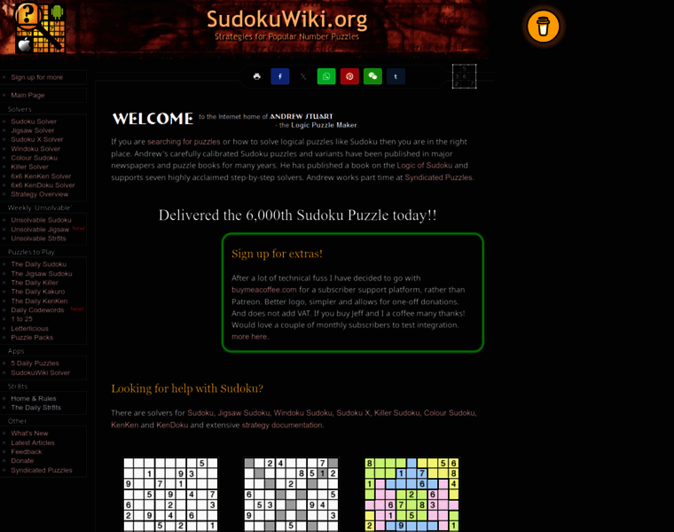 Sudokuwiki.org thumbnail