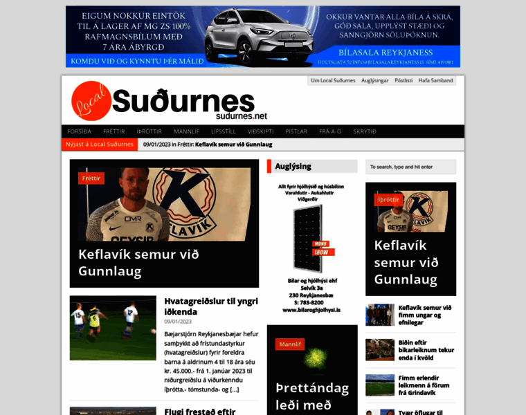 Sudurnes.net thumbnail
