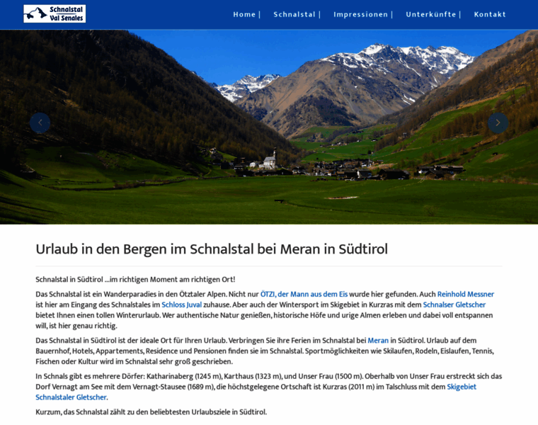 Suedtirol-schnalstal.com thumbnail