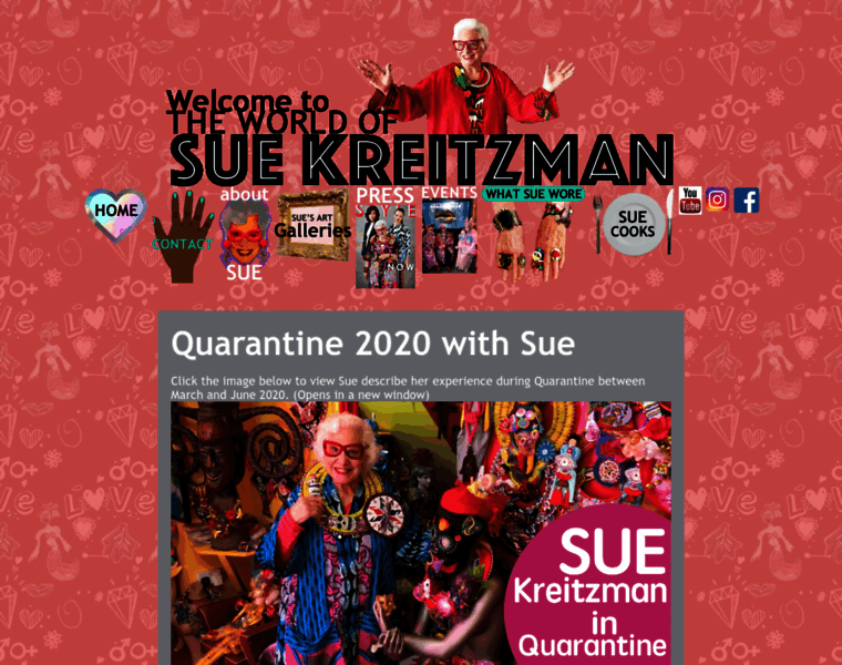 Suekreitzman.com thumbnail
