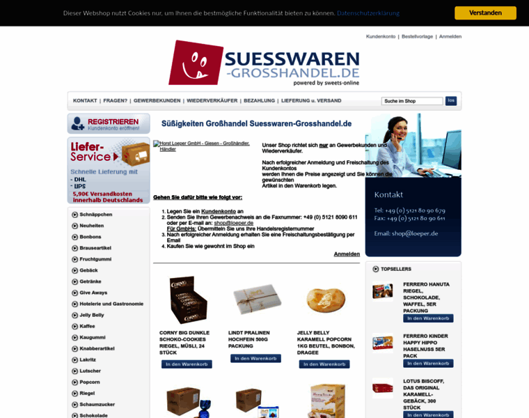 Suesswaren-grosshandel.de thumbnail