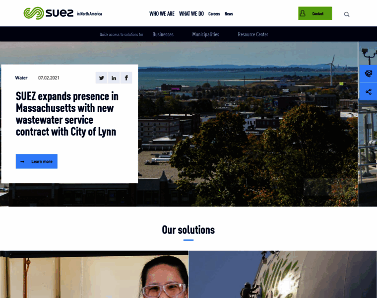 Suez-na.com thumbnail